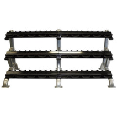 TROY DR-15 3 Tier 15 Pair Dumbbell Saddle Rack