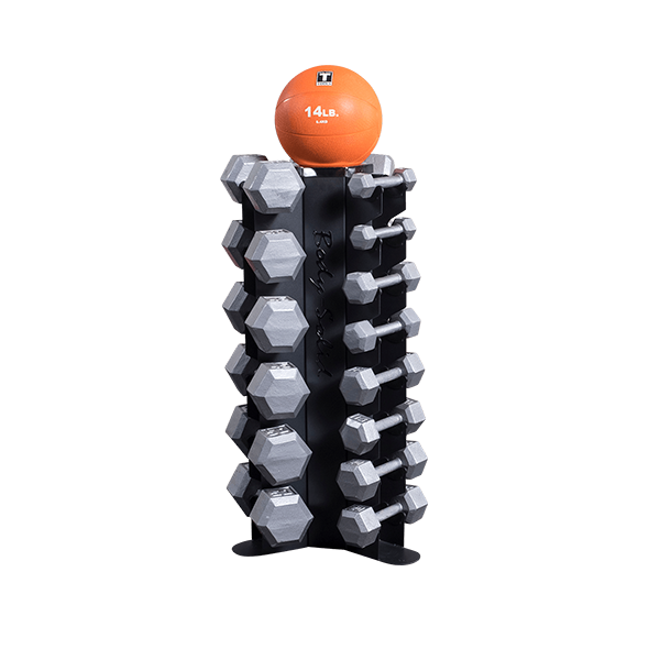 Body Solid Vertical Dumbbell Rack, 10 pairs