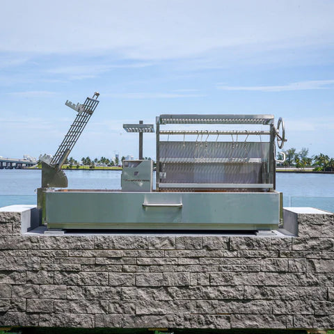 Argentinian Gaucho Style Grill Tagwood BBQ08SS with an estimated total grilling area up to 1,600 sq. in. | PRE-ORDER