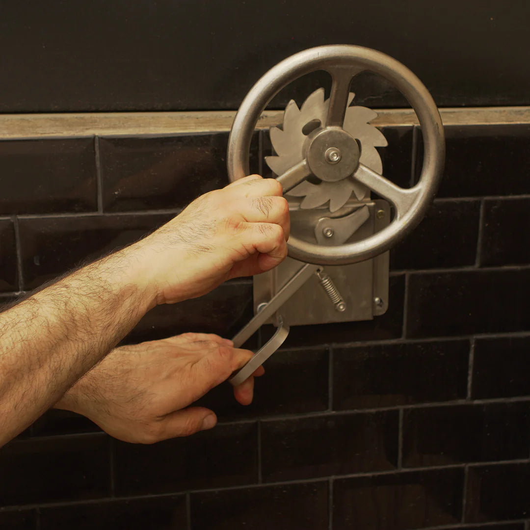 Tagwood BBQ Insert Style Argentine Santa Maria Wood Fire & Charcoal Gaucho Grill without firebricks | BBQ09SS -