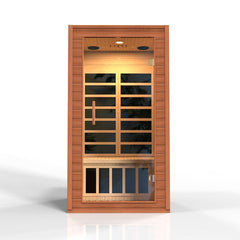 Dynamic Avila 1-2-Person Low EMF FAR Infrared Sauna (Canadian Hemlock)