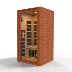 Dynamic Avila 1-2-Person Low EMF FAR Infrared Sauna (Canadian Hemlock)