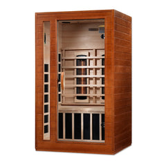 Dynamic Cordoba 2-Person Full Spectrum Near Zero EMF FAR Infrared Sauna (Canadian Hemlock)