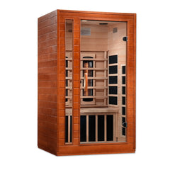 Dynamic Cordoba 2-Person Full Spectrum Near Zero EMF FAR Infrared Sauna (Canadian Hemlock)