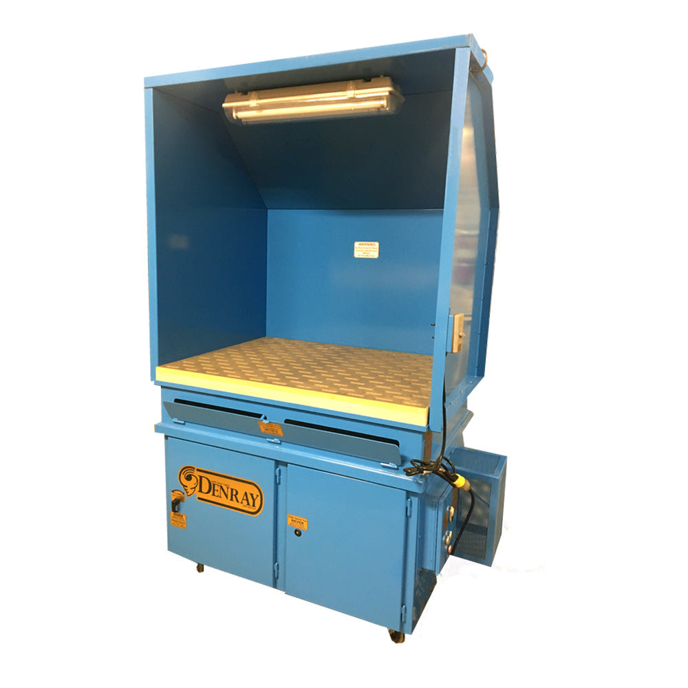 Denray Model 3444B Super Cartridge Filtration Downdraft Table