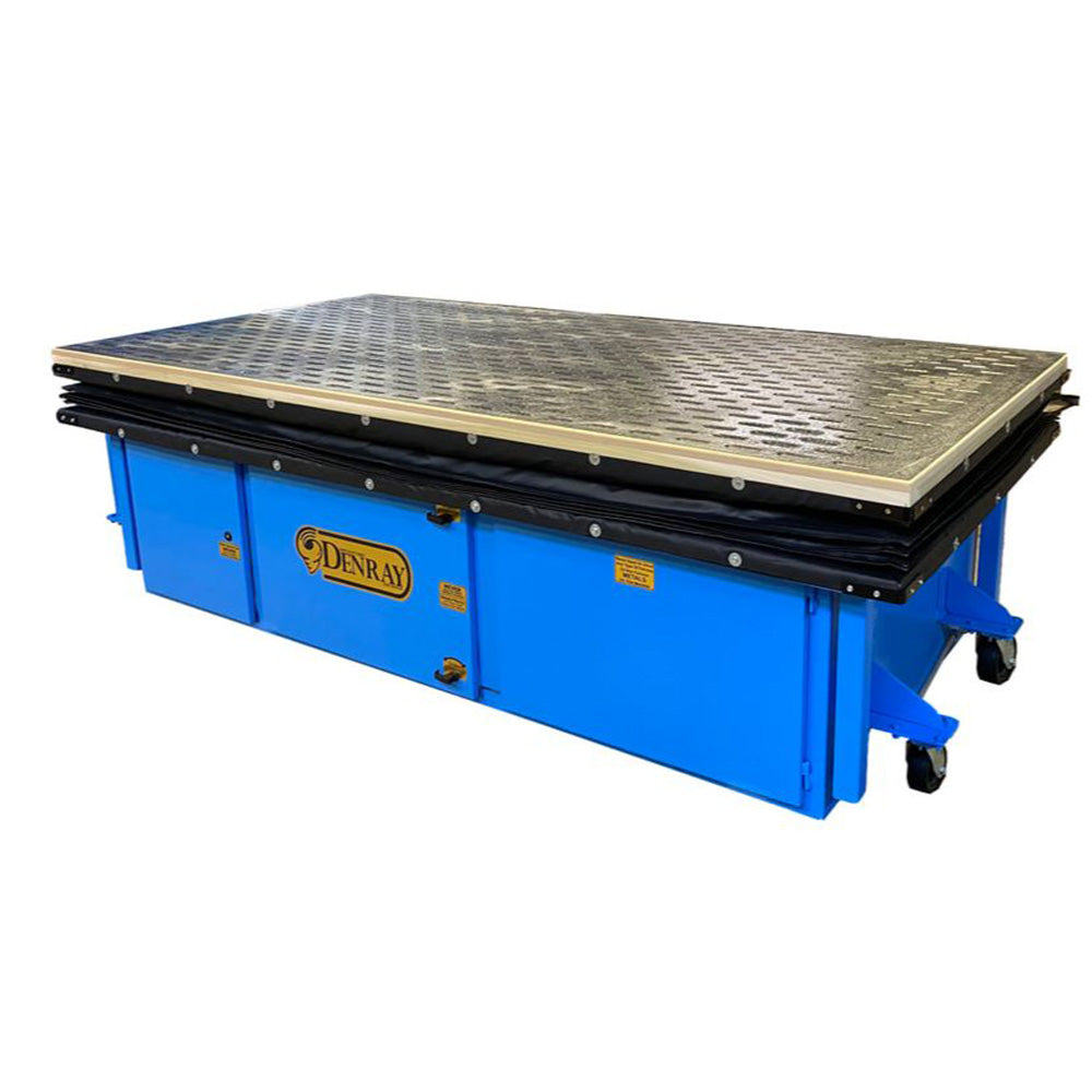 Denray Model 4896LP (Low Profile) Cartridge Filtration Downdraft Table