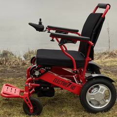 Electra 7 HD Wide Bariatric Electric Foldable Wheelchair