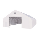 Double Truss Storage Shelter W50'xL80'xH23'