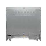 FORNO Galiano 36" 5.36 cu. ft. Dual Fuel Range with 6 Sealed Burners in White with Antique Brass Accents, FFSGS6156-36WHT