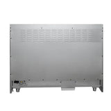 FORNO Galiano 48" 6.58 cu. ft. Dual Fuel Range with 8 Sealed Burners and Griddle in Black with Antique Brass Accents, FFSGS6156-48BLK