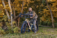 Young Electric E-Explorer 1000W Long Range Electric Hunting Bike | Optional Dual Battery | Up To 28 MPH | 26'' Fat Tire