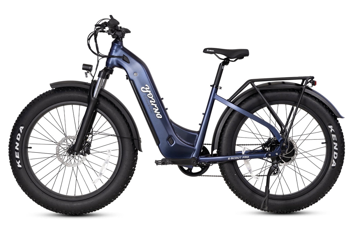 Young Electric E-Scout Pro Step-Through Commuter Ebike | Up to 80 Miles, 28 MPH | 960Wh LG Battery, 26’’ All-terrain eBike
