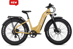 Young Electric E-Scout Pro Step-Through Commuter Ebike | Up to 80 Miles, 28 MPH | 960Wh LG Battery, 26’’ All-terrain eBike