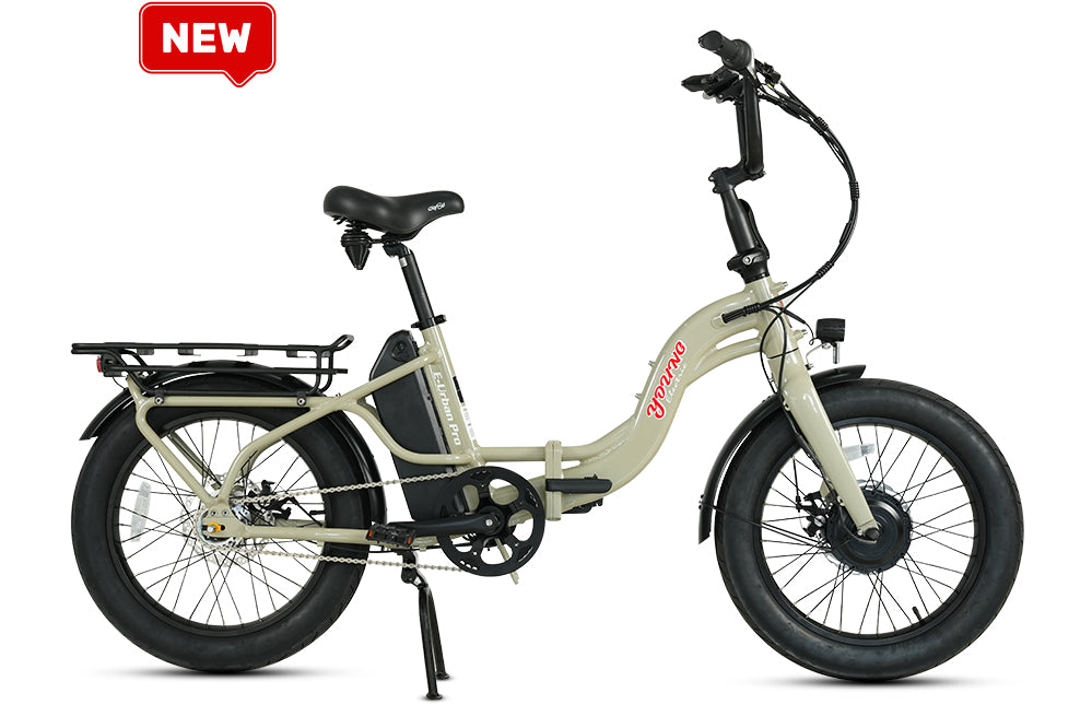 Young Electric E-Urban Pro 500W Lightweight Folding eBike | 20'' Fat Tire With 720Wh LG Battery | Torque Sensor, Internal Gear Hub