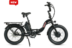 Young Electric E-Urban 500W Lightweight Folding eBike | 20'' All-terrain Fat Tire With 480Wh LG Battery | Internal Gear Hub