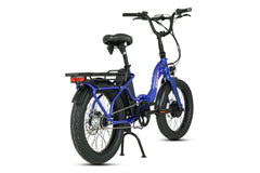 Young Electric E-Urban Pro 500W Lightweight Folding eBike | 20'' Fat Tire With 720Wh LG Battery | Torque Sensor, Internal Gear Hub