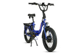 Young Electric E-Urban 500W Lightweight Folding eBike | 20'' All-terrain Fat Tire With 480Wh LG Battery | Internal Gear Hub