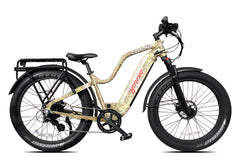 Young Electric E-Explorer 1000W Long Range Electric Hunting Bike | Optional Dual Battery | Up To 28 MPH | 26'' Fat Tire