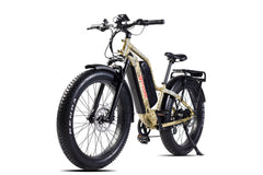 Young Electric E-Explorer 1000W Long Range Electric Hunting Bike | Optional Dual Battery | Up To 28 MPH | 26'' Fat Tire