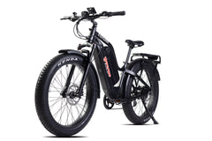 Young Electric E-Explorer 1000W Long Range Electric Hunting Bike | Optional Dual Battery | Up To 28 MPH | 26'' Fat Tire