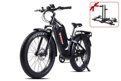 Young Electric E-Explorer 1000W Long Range Electric Hunting Bike | Optional Dual Battery | Up To 28 MPH | 26'' Fat Tire