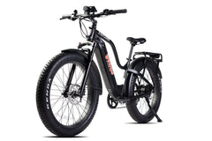 Young Electric E-Explorer 1000W Long Range Electric Hunting Bike | Optional Dual Battery | Up To 28 MPH | 26'' Fat Tire