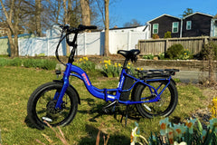 Young Electric E-Urban 500W Lightweight Folding eBike | 20'' All-terrain Fat Tire With 480Wh LG Battery | Internal Gear Hub