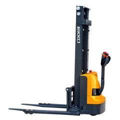 EKKO Lifts Electric Straddle Stacker 2,640 lbs Capacity - 119" and 138" Height EB12E & EB12E-138