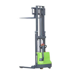 EKKO Lifts EB12E-98Li Electric Straddle Stacker 2,640 lbs Capacity - 98" Height