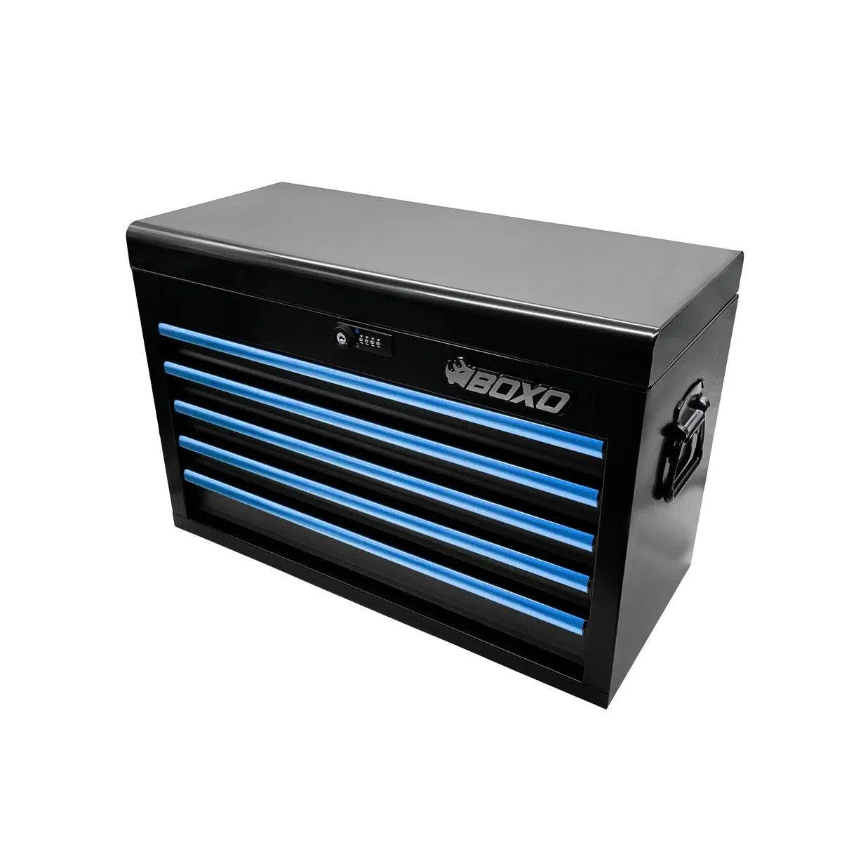 Boxo 238-Piece Metric and SAE Combo 5-Drawer Hand Carry Tool Box