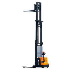 EKKO Full Powered Straddle Stacker 4400 lb Cap., 177" Height EB20E