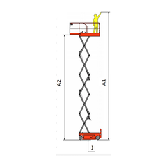 EKKO Aerial Work Platform Lift Height 26.2' (315'') ES80E-Li