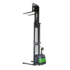 EKKO Lithium Electric Straddle Stacker 4400 lb Cap., 189" Height EB20CS-189Li