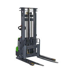 EKKO Lithium Straddle Stacker 3000 lb. Cap, 145" Height, Side Shift EB14CS-145Li