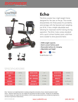 Shoprider Echo 3 Wheel Scooter
