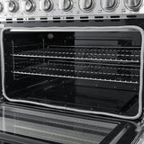 FORNO Paolo 36" 5.44 cu. ft. Freestanding Electric Range with True Convection Oven in Stainless Steel, FFSEL6011-36