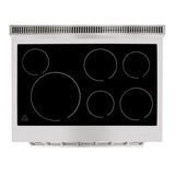 FORNO Paolo 36" 5.44 cu. ft. Freestanding Electric Range with True Convection Oven in Stainless Steel, FFSEL6011-36