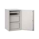 FireKing FireShield Edge Series 1-Hour Fire-Rated Storage Cabinet, Executive Cabinet, Platinum