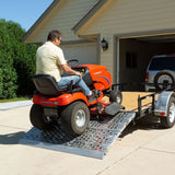 48" L Heavy-Duty Bi-Fold Landscaping Trailer Ramps