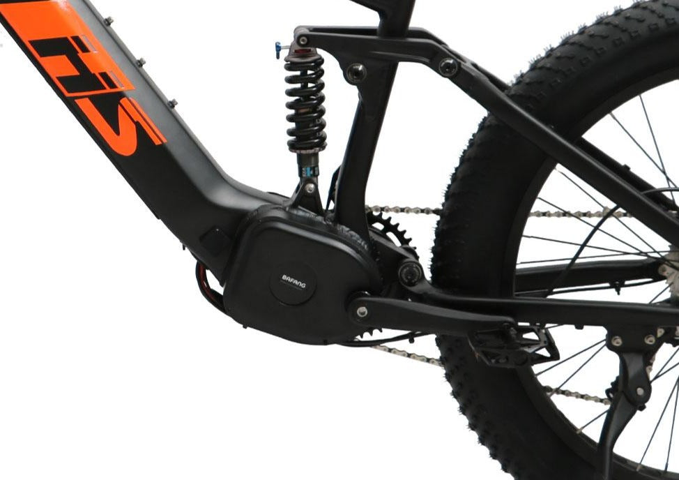 Eunorau Fat HS 48V 1000W Dual Battery Design All Terrain Full Suspension Fat Tire Electric Mountain Bike