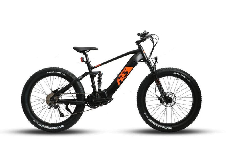 Eunorau Fat HS 48V 1000W Dual Battery Design All Terrain Full Suspension Fat Tire Electric Mountain Bike