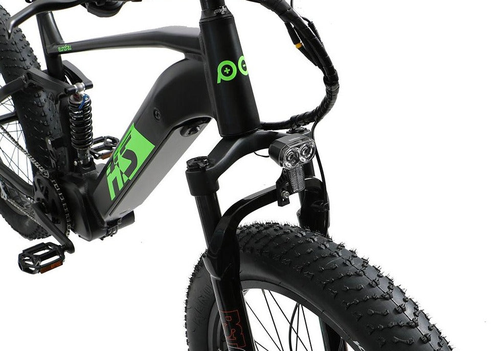 Eunorau Fat HS 48V 1000W Dual Battery Design All Terrain Full Suspension Fat Tire Electric Mountain Bike