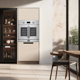 FORNO Asti 30" 3.58 cu. ft. French Door Electric Wall Oven with Air Fry, Self-Clean and Sous Vide, FBOEL1333-30