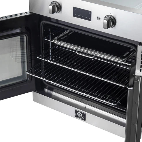 FORNO Asti 30" 3.58 cu. ft. French Door Electric Wall Oven with Air Fry, Self-Clean and Sous Vide, FBOEL1333-30