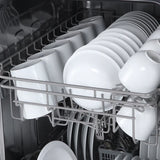 FORNO Polo 18" Built-in Dishwasher in White, FDWBI8041-18WHT