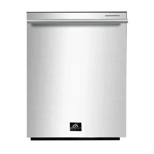 FORNO Appliance Package - 36" Dual Fuel Range, Dishwasher, 36" Refrigerator, FBDL-004-02CAUS