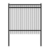 Aleko DIY Steel Iron Wrought High Quality Fence - Nice Style - 6 x 6 Feet