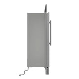 FORNO Maderno 28" 13.6 cu. ft. Right Swing Convertible Refrigerator/ Freezer with Modern Trim Kit, FFFFD1722-32RS