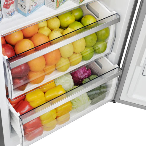 FORNO Maderno 60" 27.2 cu.ft. Convertible Refrigerator and Freezer with Modern Trim Kit, FFFFD1722-60S