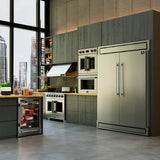 FORNO Capriasca 36" 5.36 cu. ft. Professional Gas Range with French Door and 6 Sealed Burners, FFSGS6460-36